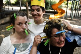 Drei Schauspielerinnen 